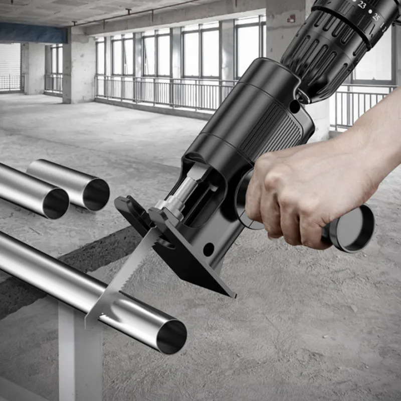 Reciprocating Saw Attachment Drill - Adapter do piły szablastej, przenośny przystawka