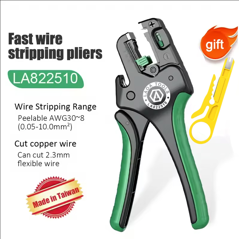 Automatic Wire Stripper Cutter - Ręczna ściągaczka do izolacji LAOA, wielofunkcyjna