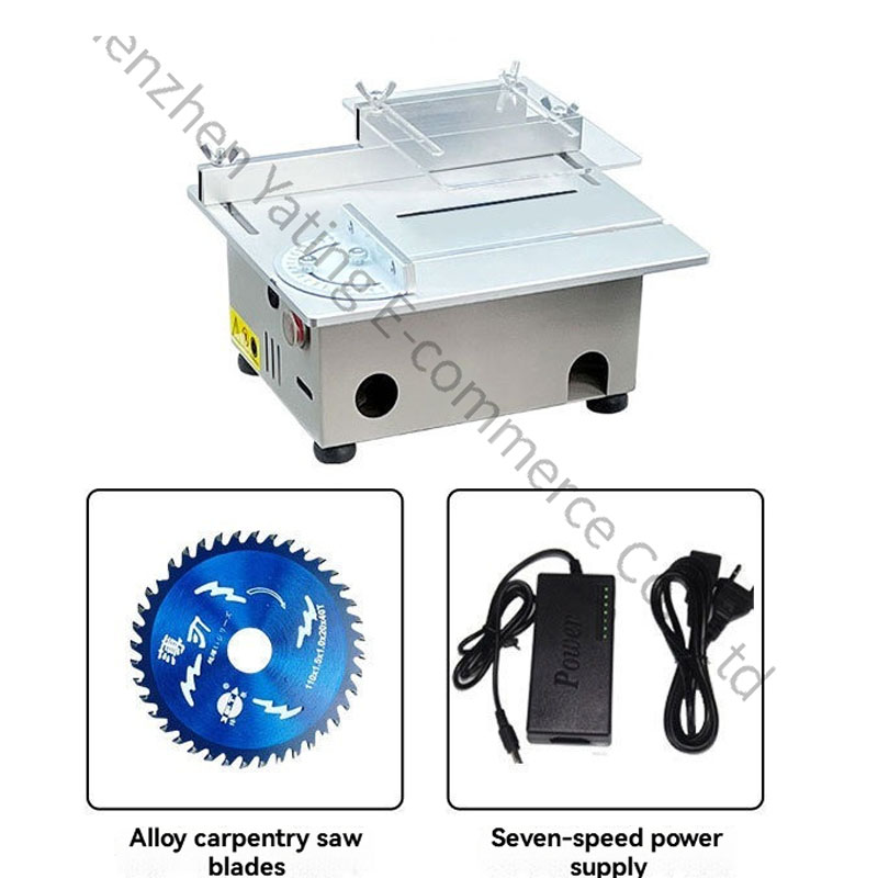 Mini Table Saw For Woodworking - Elektryczna piła stołowa do użytku domowego,