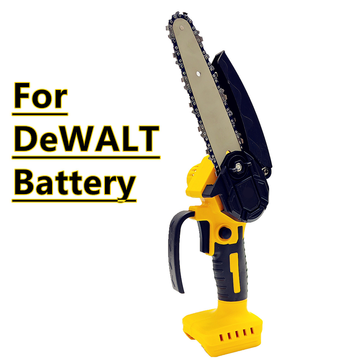 Mini Electric Chainsaw 6 Inch - Pasuje do akumulatorowej piły łańcuchowej DeWALT
