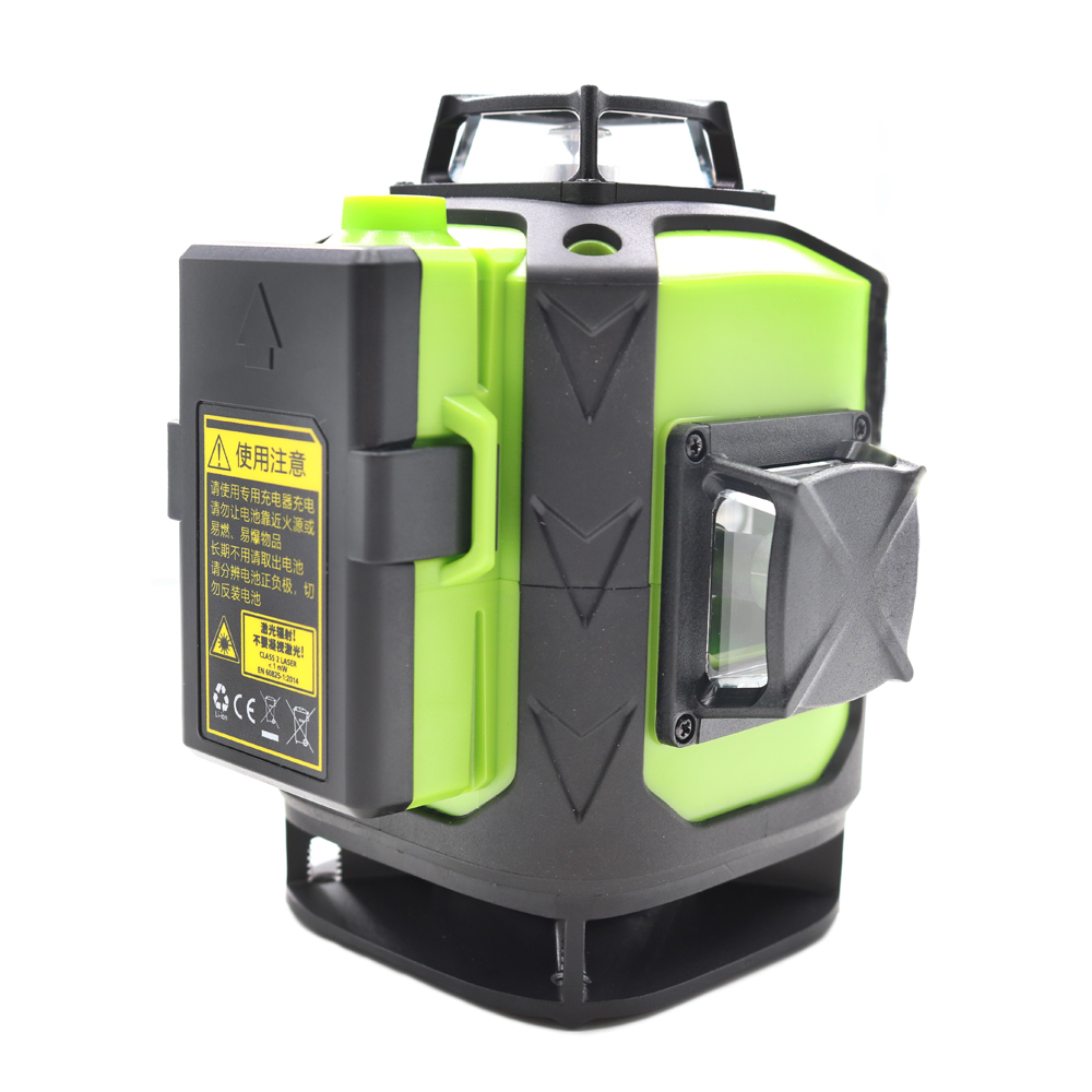Laser Level 16 Lines 4D Green - Najnowszy poziomica laserowa 4D, 16 linii,