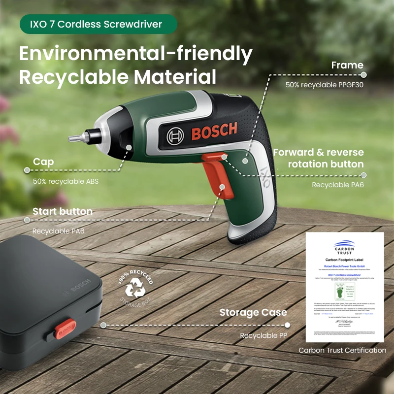 Electric Screwdriver Rechargeable Usb - Wkrętarka akumulatorowa Bosch IXO 7 3.6V,