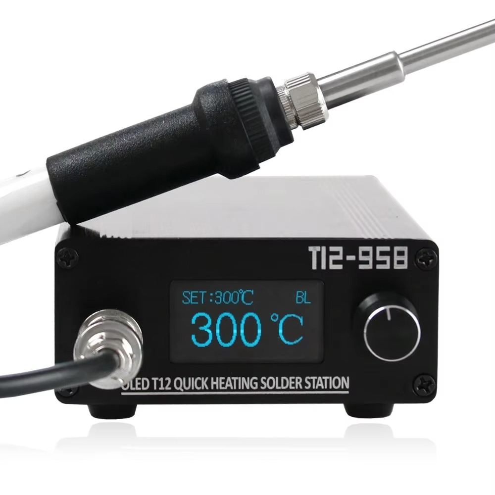 Digital Soldering Station T12 - Stacja lutownicza STM32 V3.1s T12-958, elektroniczna
