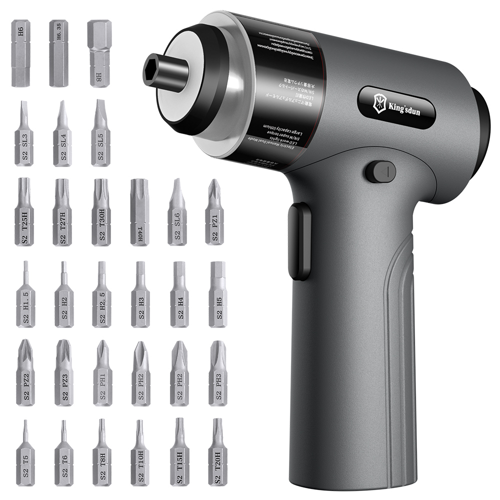 Electric Screwdriver Rechargeable Usb - Zestaw precyzyjnych narzędzi elektrycznych 35 w