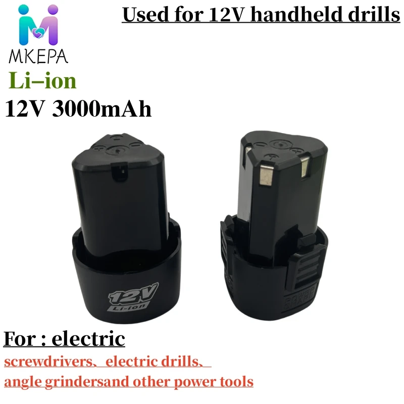 Electric Screwdriver Rechargeable Usb - Nowy uniwersalny akumulator litowy 12V 3000mAh