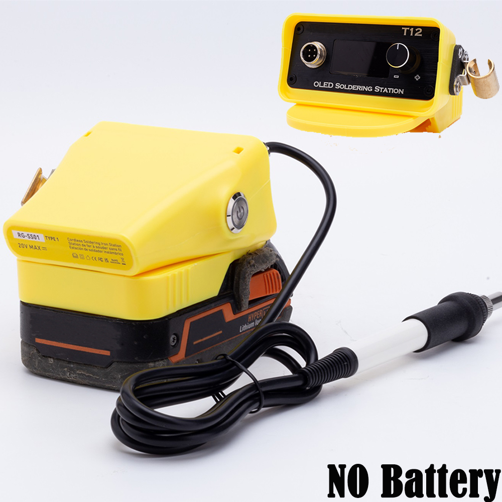 Digital Soldering Station T12 - Cyfrowa lutownica T12 bezprzewodowa do akumulatorów