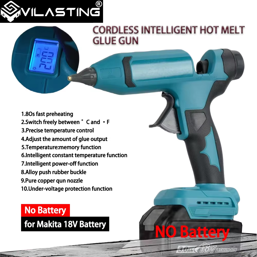 Hot Melt Glue Gun Cordless - Pistolet do kleju na gorąco VILASTING,