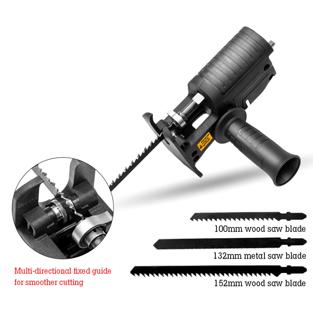 Przenośny adapter do piły szab – Reciprocating Saw Attachment Drill recenzja i cena