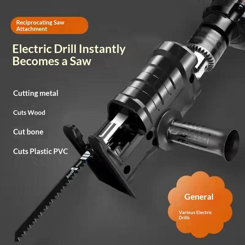 ♥ Adapter do wiertarki na piłę – Reciprocating Saw Attachment Drill recenzja i cena