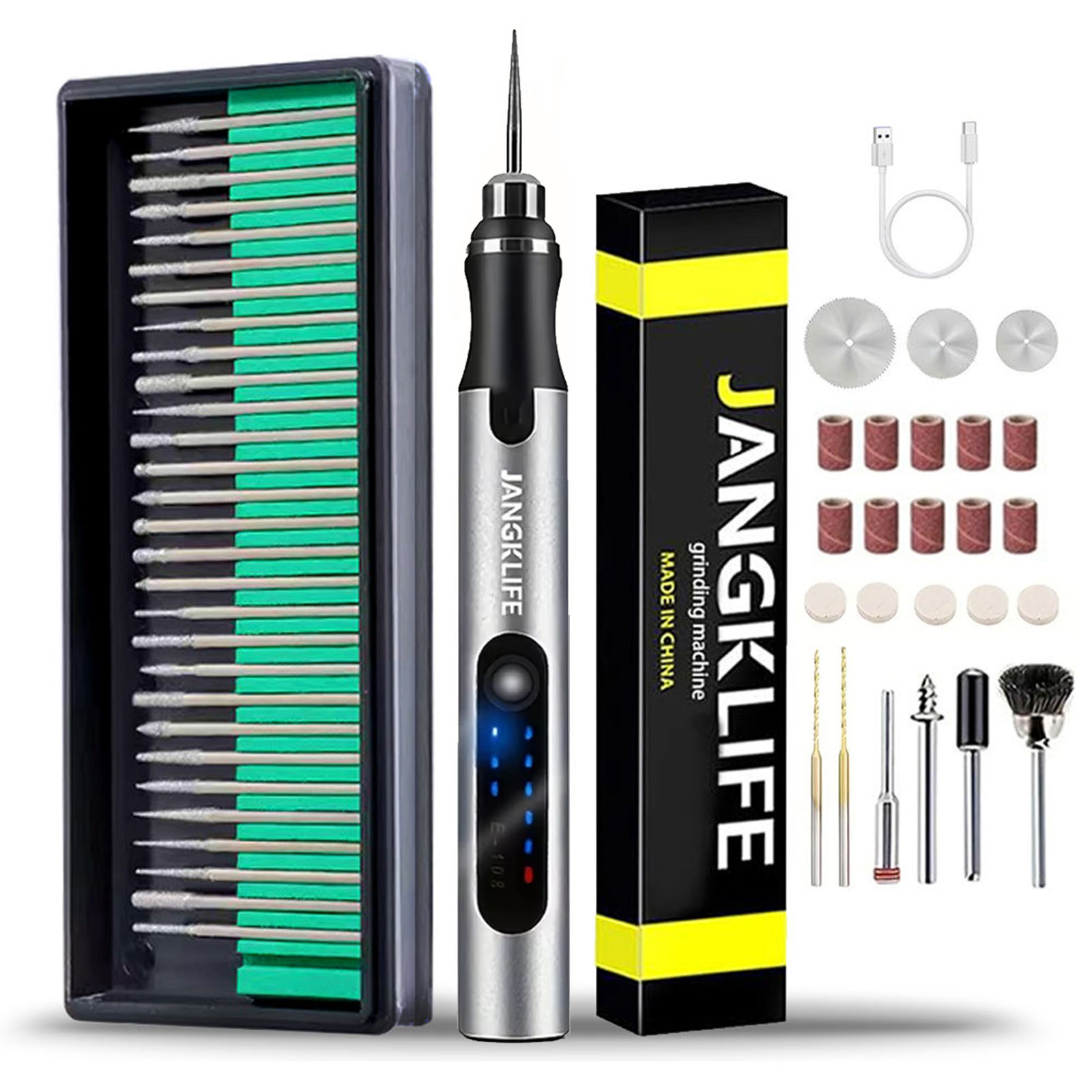 Zestaw narzędzi obrotowych bez – Cordless Rotary Tool Kit Accessories recenzja i cena