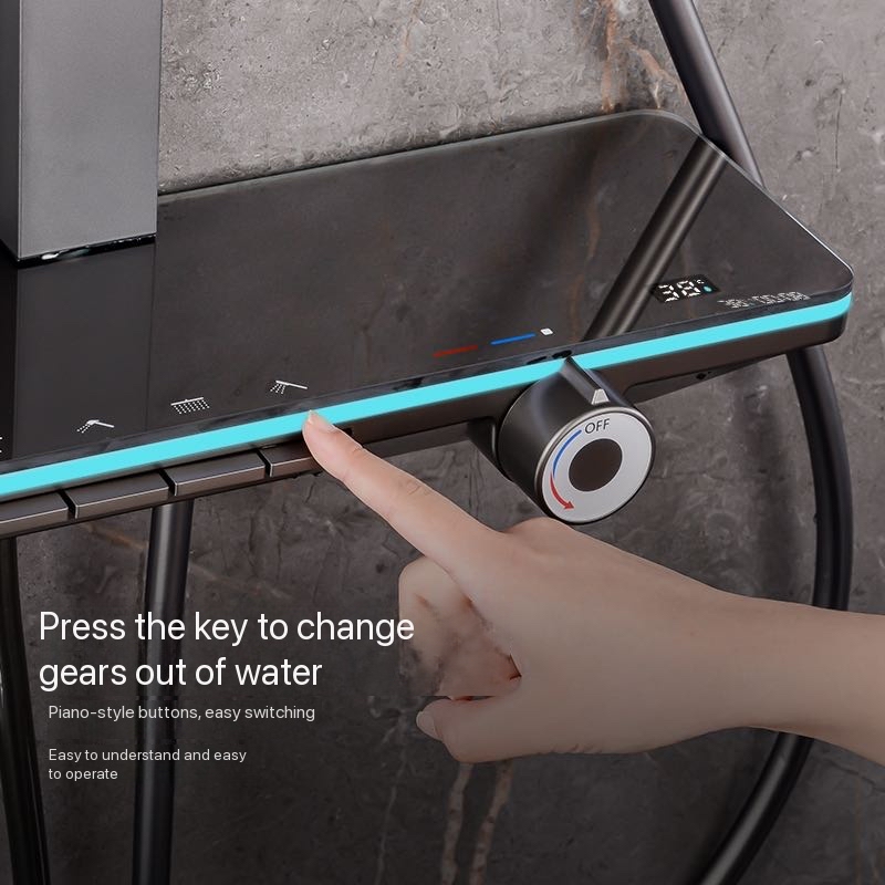 Szary Zestaw Prysznicowy z Pod – Plumbing recenzja i cena