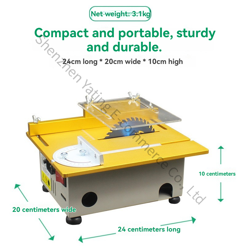 Elektryczna piła stołowa do uż – Mini Table Saw For Woodworking recenzja i cena