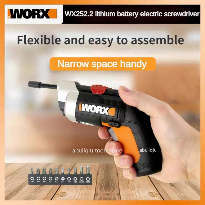 Worx WX252.2 4V Mini zestaw wk – Electric Screwdriver Rechargeable Usb recenzja i cena