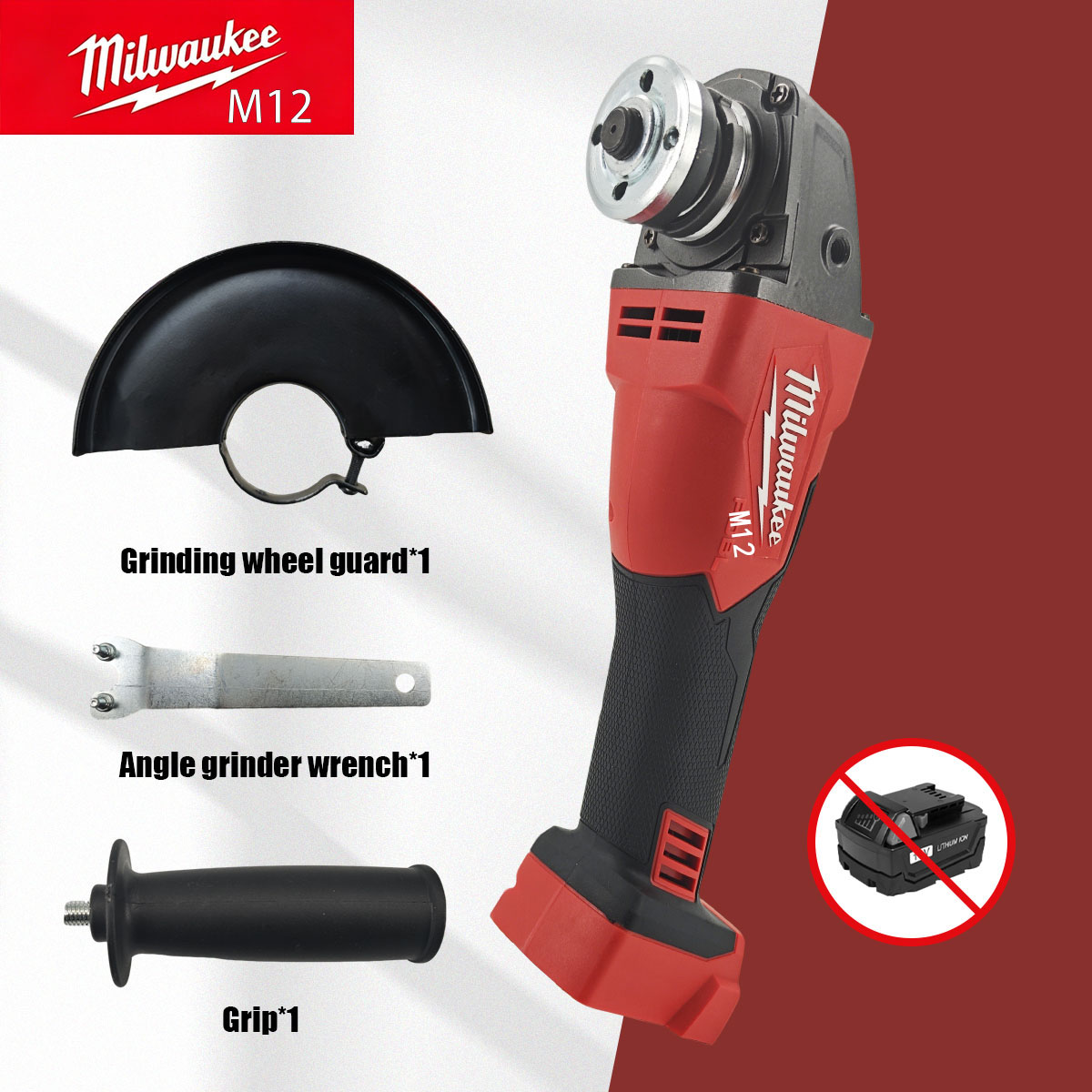 Bezszczotkowa szlifierka kątow – Brushless Angle Grinder Battery Powered recenzja i cena