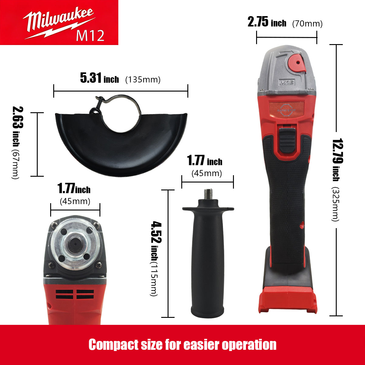 Bezszczotkowa szlifierka kątow – Brushless Angle Grinder Battery Powered recenzja i cena