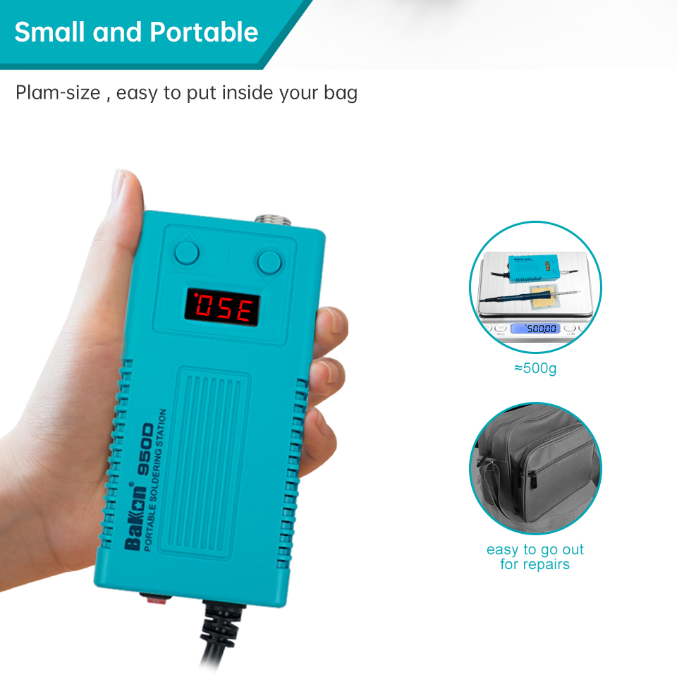 Stacja lutownicza Bakon BK950D – Digital Soldering Station T12 recenzja i cena