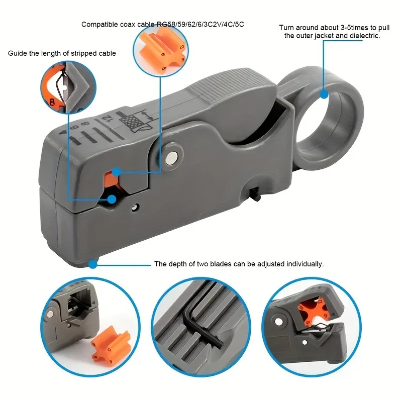Automatyczne szczypce do ściąg – Automatic Wire Stripper Cutter recenzja i cena