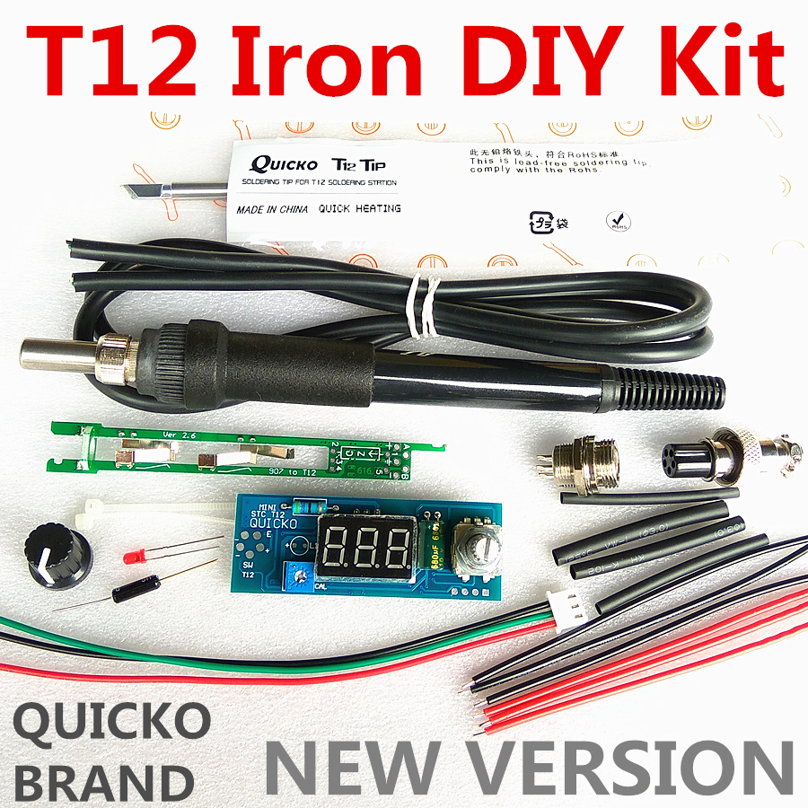 STC-T12 zestawy do samodzielne – Digital Soldering Station T12 recenzja i cena