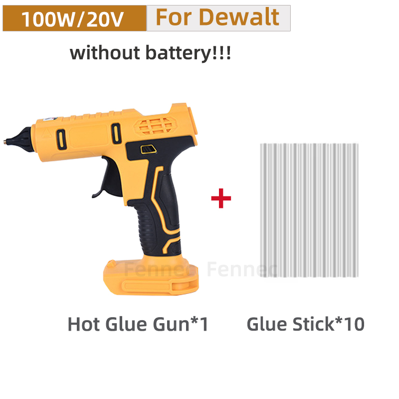 Bezprzewodowy elektryczny ręcz – Hot Melt Glue Gun Cordless recenzja i cena