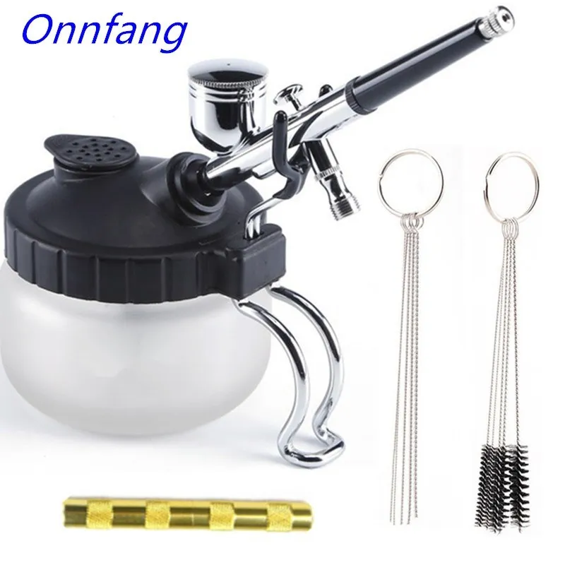 Airbrush Cleaning Pot stabiliz – Airbrush Kit With Mini Compressor recenzja i cena