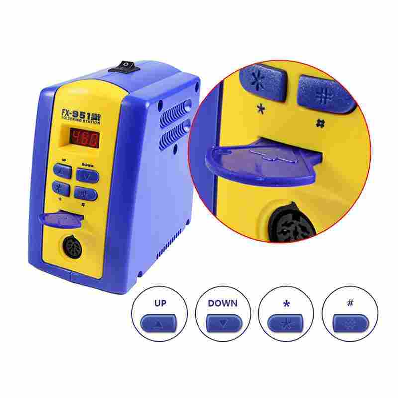 Cyfrowa stacja lutownicza FX95 – Digital Soldering Station T12 recenzja i cena