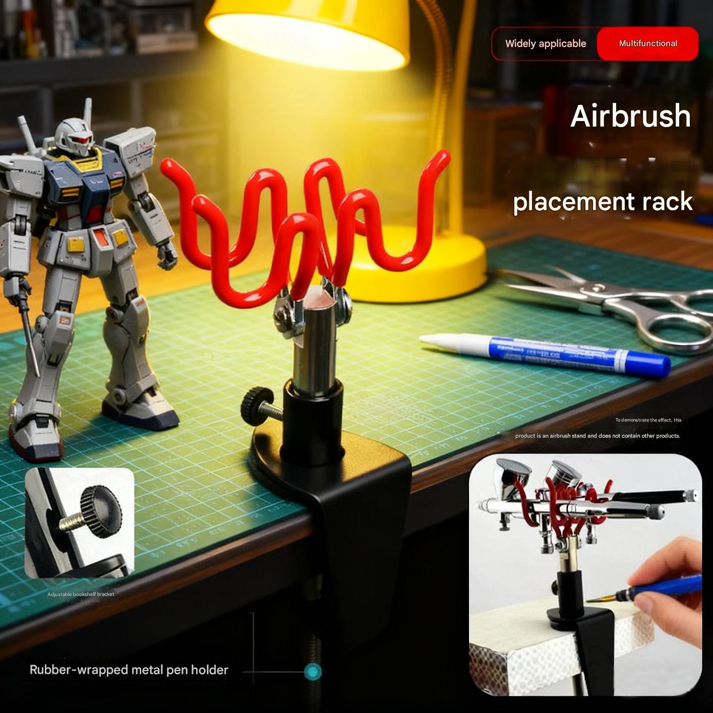 Zestaw stojaka grawitacyjnego  – Airbrush Kit With Mini Compressor recenzja i cena
