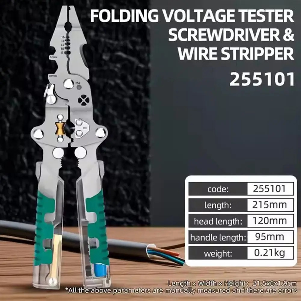 Składane szczypce do ściągania – Automatic Wire Stripper Cutter recenzja i cena
