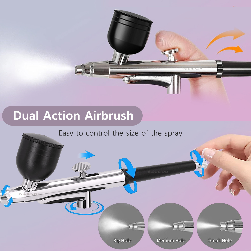 Profesjonalna głowica pistolet – Airbrush Kit With Mini Compressor recenzja i cena