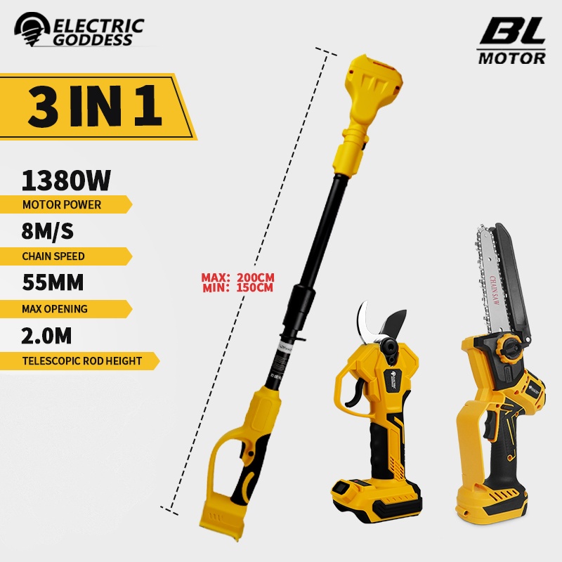 Akumulatorowa pilarka elektryc – Mini Electric Chainsaw 6 Inch recenzja i cena