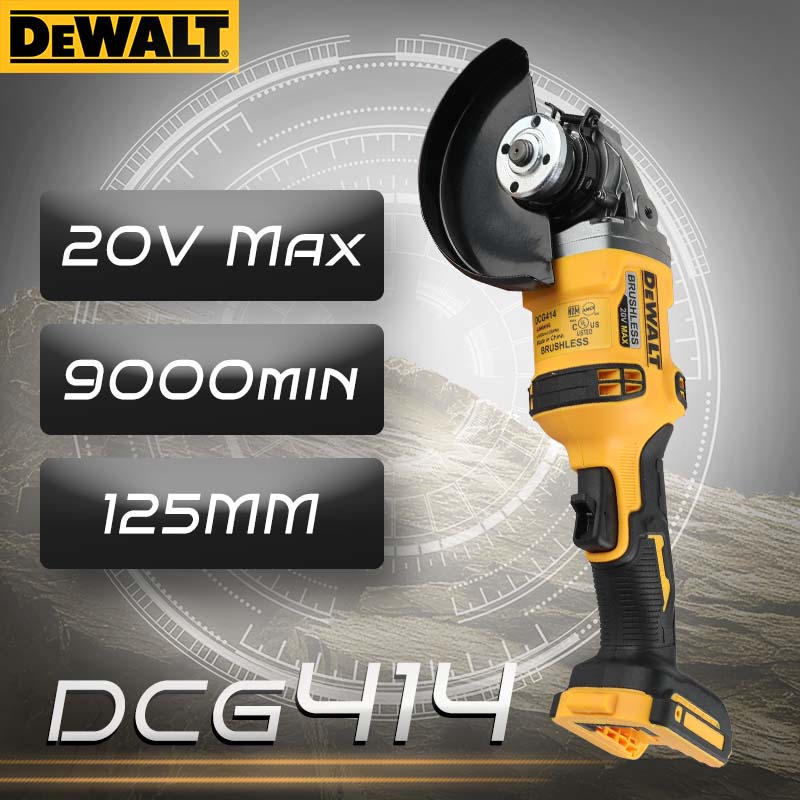 DEWALT DCG414 20V MAX Bezszczo – Brushless Angle Grinder Battery Powered recenzja i cena