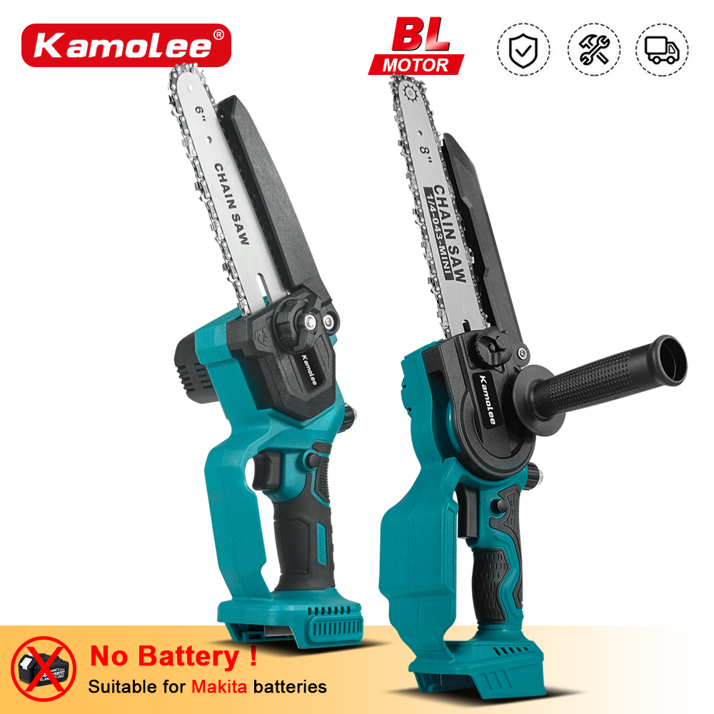 Kamolee 6 cali 8 cali Mini bez – Mini Electric Chainsaw 6 Inch recenzja i cena