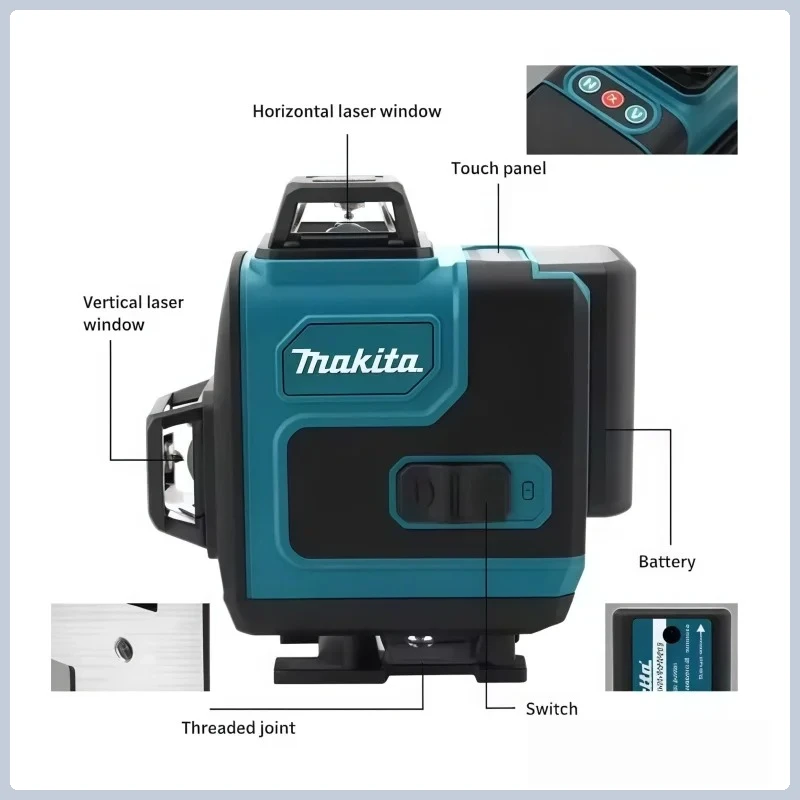 Akumulator Makita 4.0Ah Max 40 – Laser Level 16 Lines 4D Green recenzja i cena