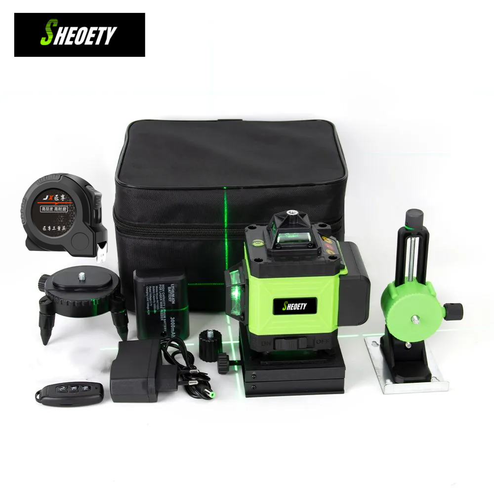 4D 16-liniowa profesjonalna 36 – Laser Level 16 Lines 4D Green recenzja i cena