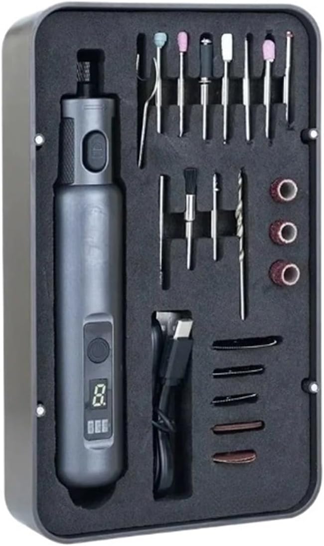 Bezprzewodowy zestaw narzędzi  – Cordless Rotary Tool Kit Accessories recenzja i cena
