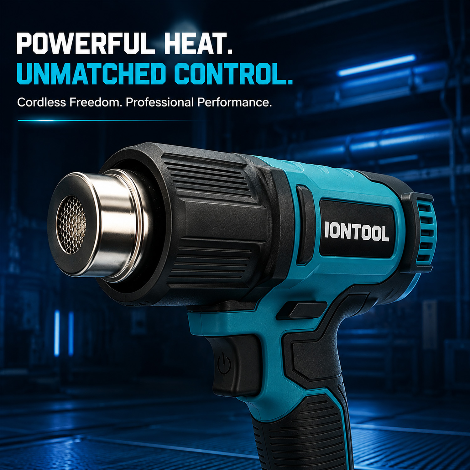 IONTOOL 550 ℃   Bezprzewodowa  – Cordless Heat Gun For Shrink Tubing recenzja i cena