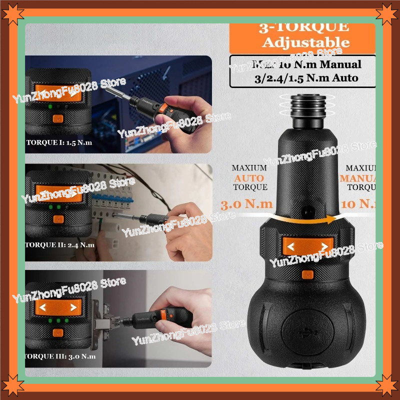Wkrętak elektryczny 4V, 400 ob – Electric Screwdriver Rechargeable Usb recenzja i cena