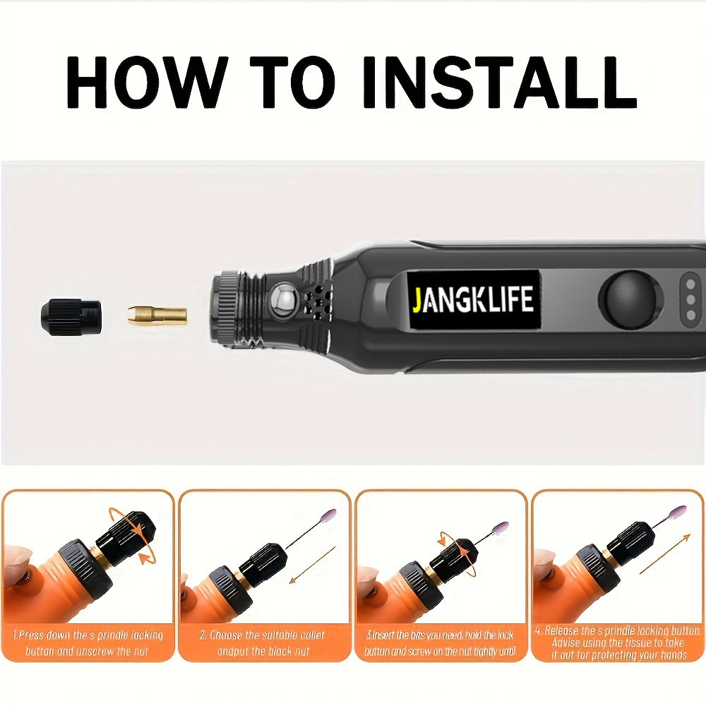 Zestaw narzędzi obrotowych bez – Cordless Rotary Tool Kit Accessories recenzja i cena