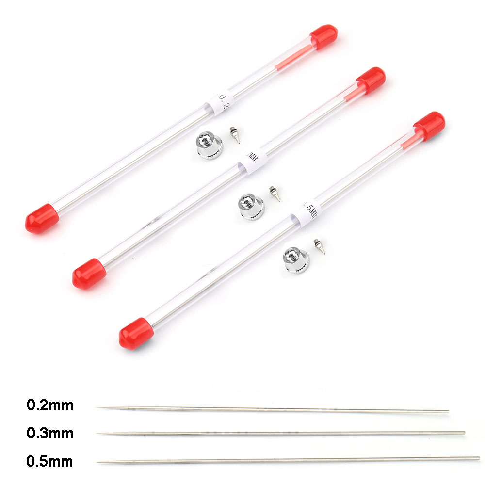 0,2/0,3/0,5 MM Nasadka igły dy – Airbrush Kit With Mini Compressor recenzja i cena