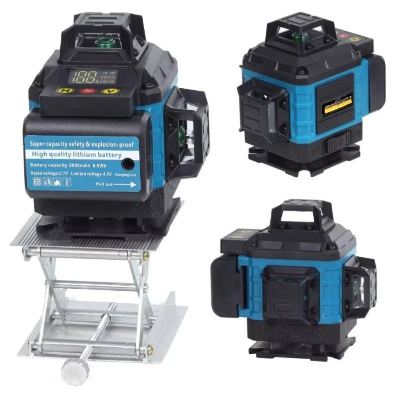 Cyfrowy 16-liniowy laserowy po – Laser Level 16 Lines 4D Green recenzja i cena
