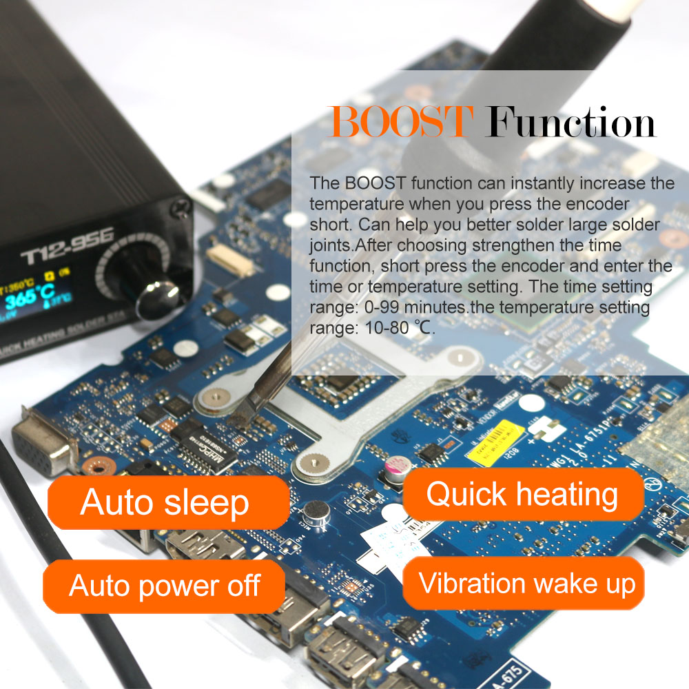Cyfrowa stacja lutownicza QUEC – Digital Soldering Station T12 recenzja i cena