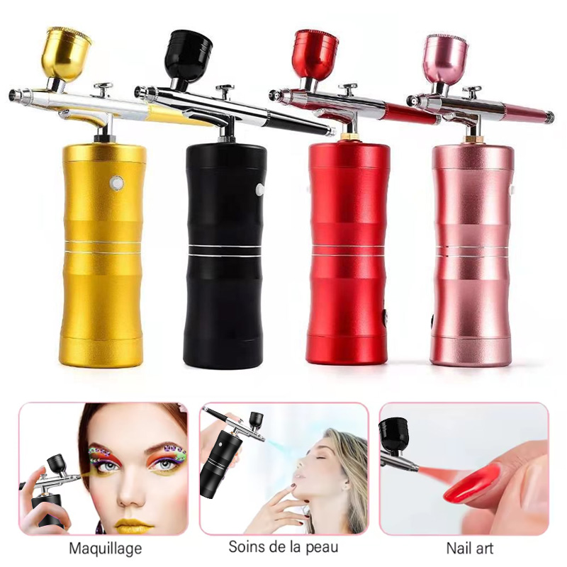 Oxygen Spray Mini zestaw spręż – Airbrush Kit With Mini Compressor recenzja i cena